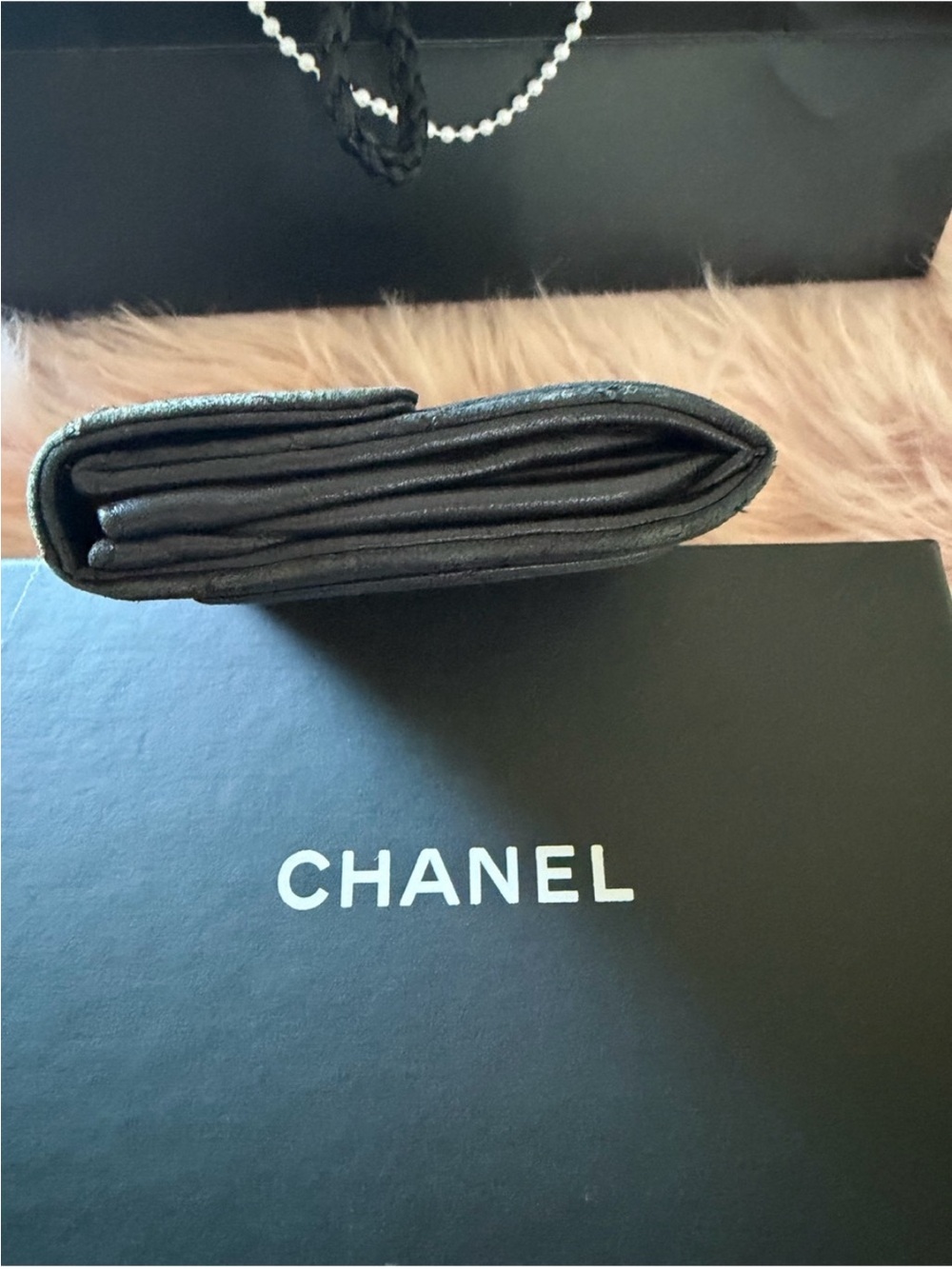 🖤🤍🖤Chanel Quilted CC Logo Lambskin Wallet🖤🤍🖤 - Picture 8 of 12